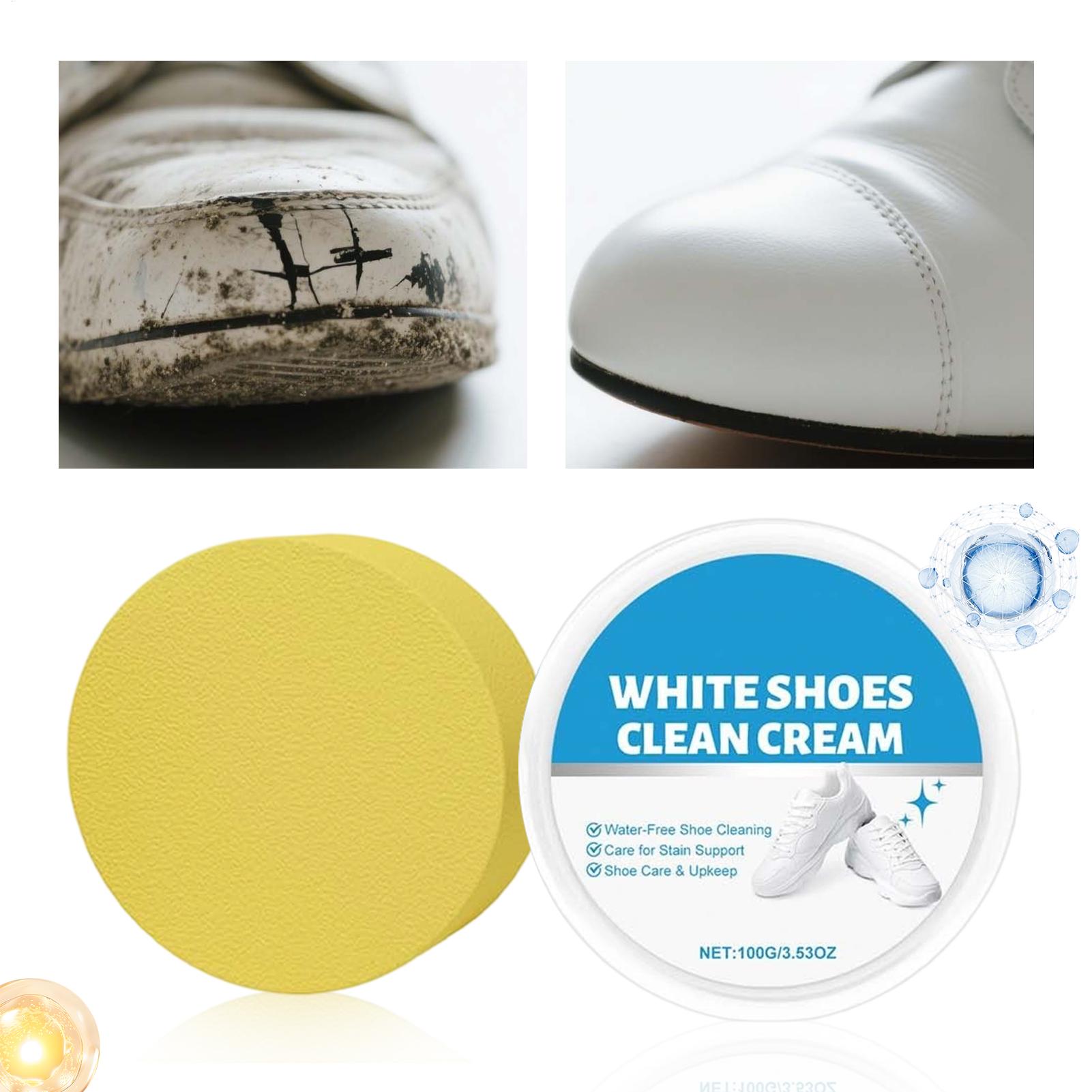 Sneaker Cleaning Kit - Sneaker Cleaner cream 100g Anti-Yellow Scrubber