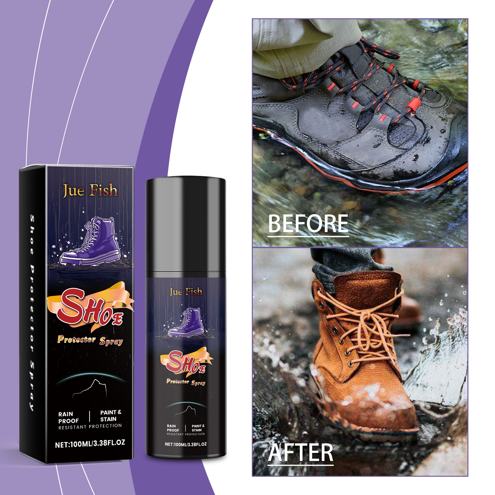 100ML Shoe Protector Spray Cle - Sneaker Cleaning Kit のレビューと価格