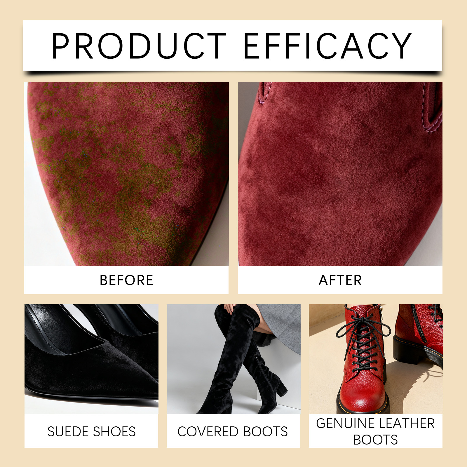 Suede Cleaner Spray Nubuck Car - Sneaker Cleaning Kit のレビューと価格