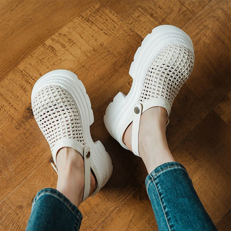 Women Flats Platform Sandals M - Sneaker Care Set のレビューと価格