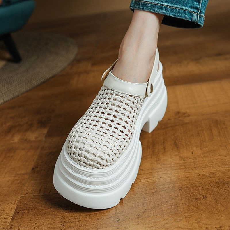 Women Flats Platform Sandals M - Sneaker Care Set のレビューと価格