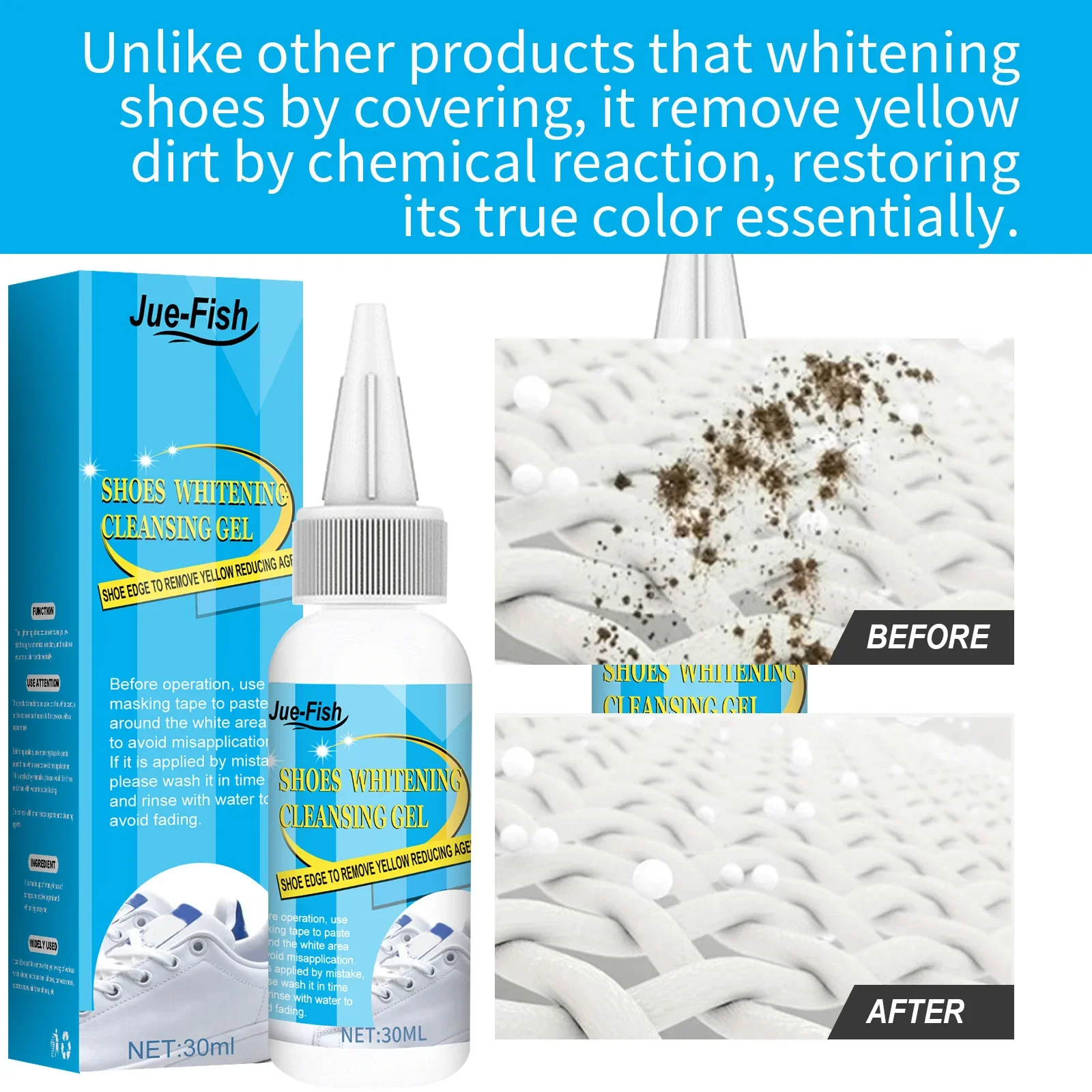 White Shoes Cleaning Gel Stain - Sneaker Cleaning Kit のレビューと価格