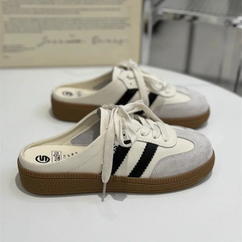 Women Mules Shoes Sports Round - Sneaker Care Set のレビューと価格