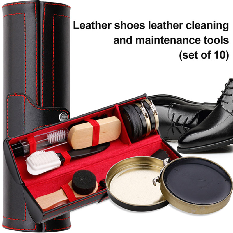 1 Set Leather Shoes Polish Set - Sneaker Cleaning Kit のレビューと価格